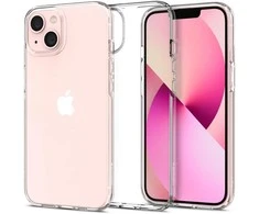Spigen Liquid Crystal dėklas skirtas Apple iPhone 13, spalva - Crystal Clear