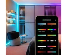 Lubinis šviestuvas „Twinkly | Dots“ išmaniosios LED lemputės 200 RGB (daugiaspalvės), 10 m, skaidrios | RGB – daugiau nei 16 mln. spalvų