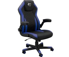 Žaidimų kėdė White Shark Dervish Gaming Chair, Juoda-mėlyna