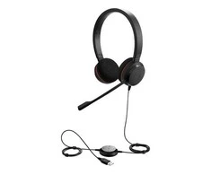 JABRA Evolve 20SE MS stereo Special Edition ausinės on-ear su laidu USB Certified skirta Skype skirta Business