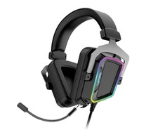 Žaidimų ausinės PATRIOT VIPER V380 pilno spektro RGB, 7.1 Virtualus erdvinis garsas, atjungiamas mikrofonas