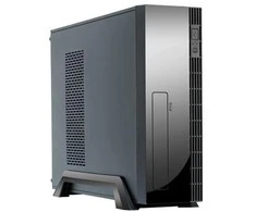 CHIEFTEC UE-02B Minitower Juodas, komplekte 2 x USB 3.0