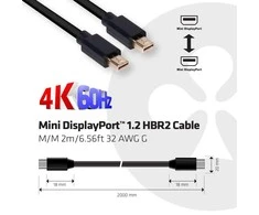Club 3D CLUB3D MINI DP 1.2 HBR2 KABELIS 2m