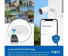 Išmanioji bevielė vidaus/lauko saugumo kamera TP-LINK Tapo C410