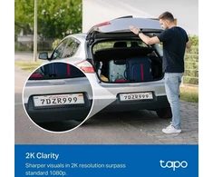 Išmanioji bevielė vidaus/lauko saugumo kamera TP-LINK Tapo C410