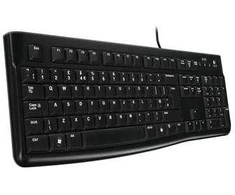 Logitech klaviatūra K120 su laidu (RU)