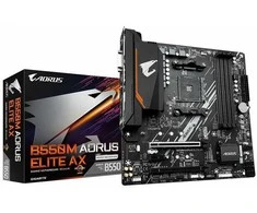 Pagrindinė plokštė Gigabyte B550M AORUS ELITE AX
