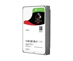 „SEAGATE NAS HDD 8TB IronWolf 7200rpm 6Gb/s SATA 256MB cache 8,9cm 3,5inch 24x7“ skirtas NAS ir RAID Rackmount sistemoms, juodos spalvos