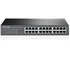 Šakotuvas TP-LINK 24 prievadų gigabito ECO komutatorius, 19 colių