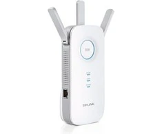 TP-LINK AC1750 dviejų juostų belaidis sieninis diapazono plėstuvas Qualcomm 1300Mbps esant 5GHz + 450Mbps esant 2,4Ghz 802.11ac/a/b/g/n