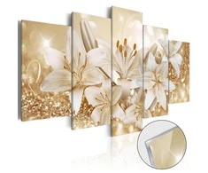 Artgeist Akrilo stiklo paveikslas - Golden Bouquet