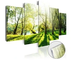 Artgeist Akrilo stiklo paveikslas - Žalias Glade