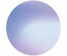 Artgeist Apvalus fototapetas - Heather mist – delicate gradient consisting of many shades of violetinė