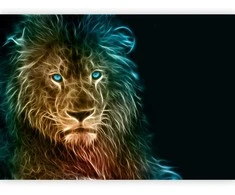 Artgeist Fototapetas - Abstract lion