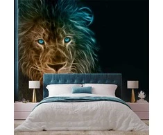 Artgeist Fototapetas - Abstract lion