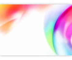 Artgeist Fototapetas - Abstraction - Strong Colors of Irregular Shapes - Multicolor