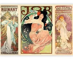 Artgeist Fototapetas - Alphonse Mucha. Women's
