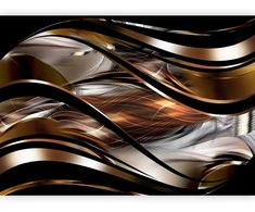 Artgeist Fototapetas - Amber storm