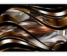Artgeist Fototapetas - Amber storm