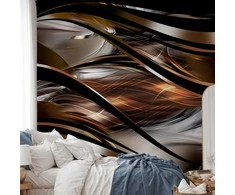 Artgeist Fototapetas - Amber storm