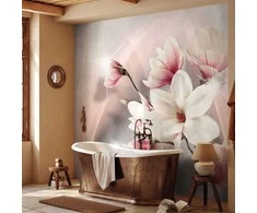 Artgeist Fototapetas - Baltas magnolias