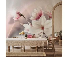 Artgeist Fototapetas - Baltas magnolias