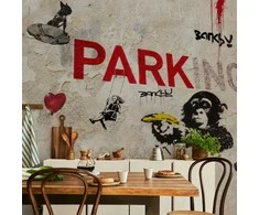 Artgeist Fototapetas - [Banksy] Graffiti Collage