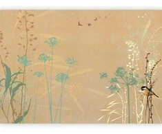 Artgeist Fototapetas - Bird in the Meadow
