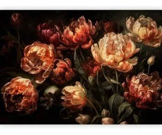 Artgeist Fototapetas - Blooming tulips