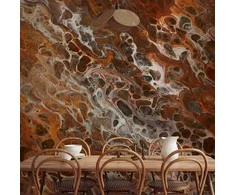 Artgeist Fototapetas - Brown Craters
