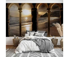 Artgeist Fototapetas - Castle on the beach