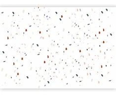 Artgeist Fototapetas - Classic Terrazzo on Baltas Background