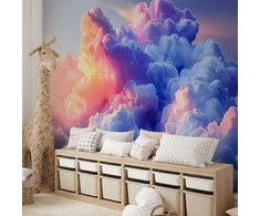 Artgeist Fototapetas - Clouds Like Painted: Artistic Brushes of Dawn Painting the Sky