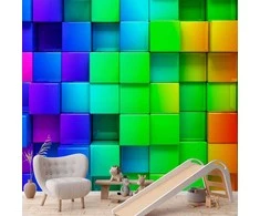 Artgeist Fototapetas - Colourful Cubes