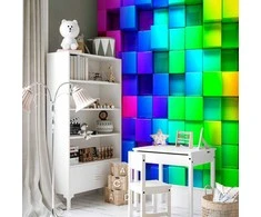 Artgeist Fototapetas - Colourful Cubes