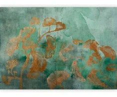 Artgeist Fototapetas - Copper Ginkgo