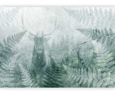 Artgeist Fototapetas - Deer in Ferns - Third Variant