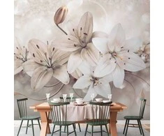 Artgeist Fototapetas - Diamond Lilies