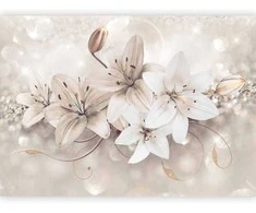 Artgeist Fototapetas - Diamond Lilies