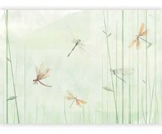 Artgeist Fototapetas - Dragonflies in the Meadow