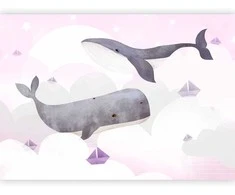 Artgeist Fototapetas - Dream Of Whales - Second Variant