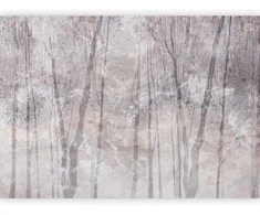 Artgeist Fototapetas - Eternal forest - landscape with winter landscape in cool colours