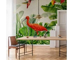 Artgeist Fototapetas - Exotic Birds - Third Variant