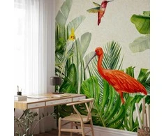 Artgeist Fototapetas - Exotic Birds - Third Variant