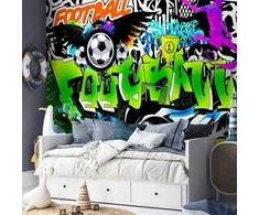 Artgeist Fototapetas - Football Graffiti