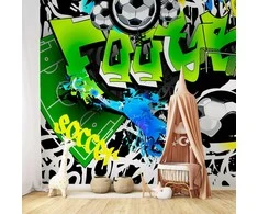 Artgeist Fototapetas - Football Graffiti