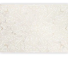 Artgeist Fototapetas - Geometric Pattern Shades of Gold and Marble Stone