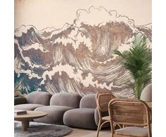 Artgeist Fototapetas - Giant waves