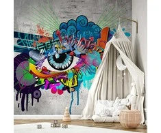 Artgeist Fototapetas - Graffiti eye