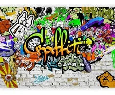 Artgeist Fototapetas - Graffiti on the Wall